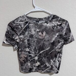 Camo crop top